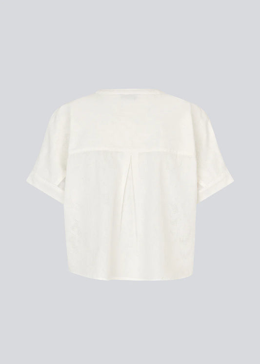 Modström Vilbert Bluse mit leichtem Muster