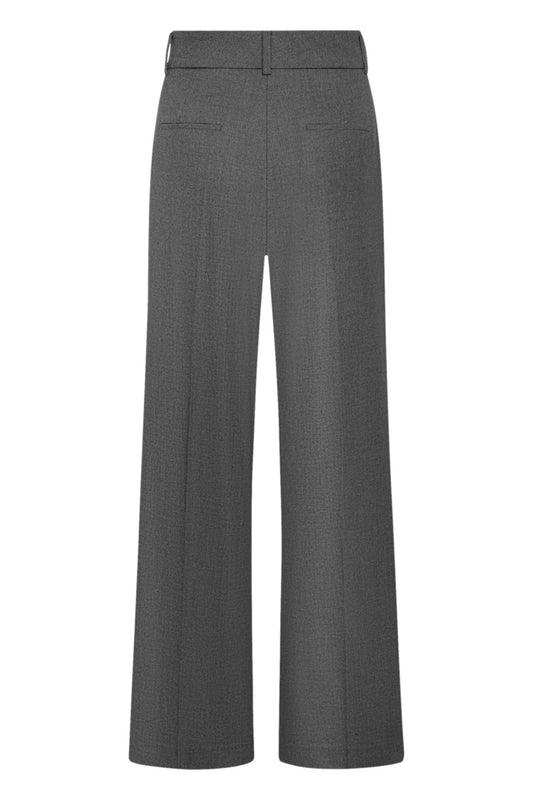 Chrissy Hose in Flanell Optik in Asphalt