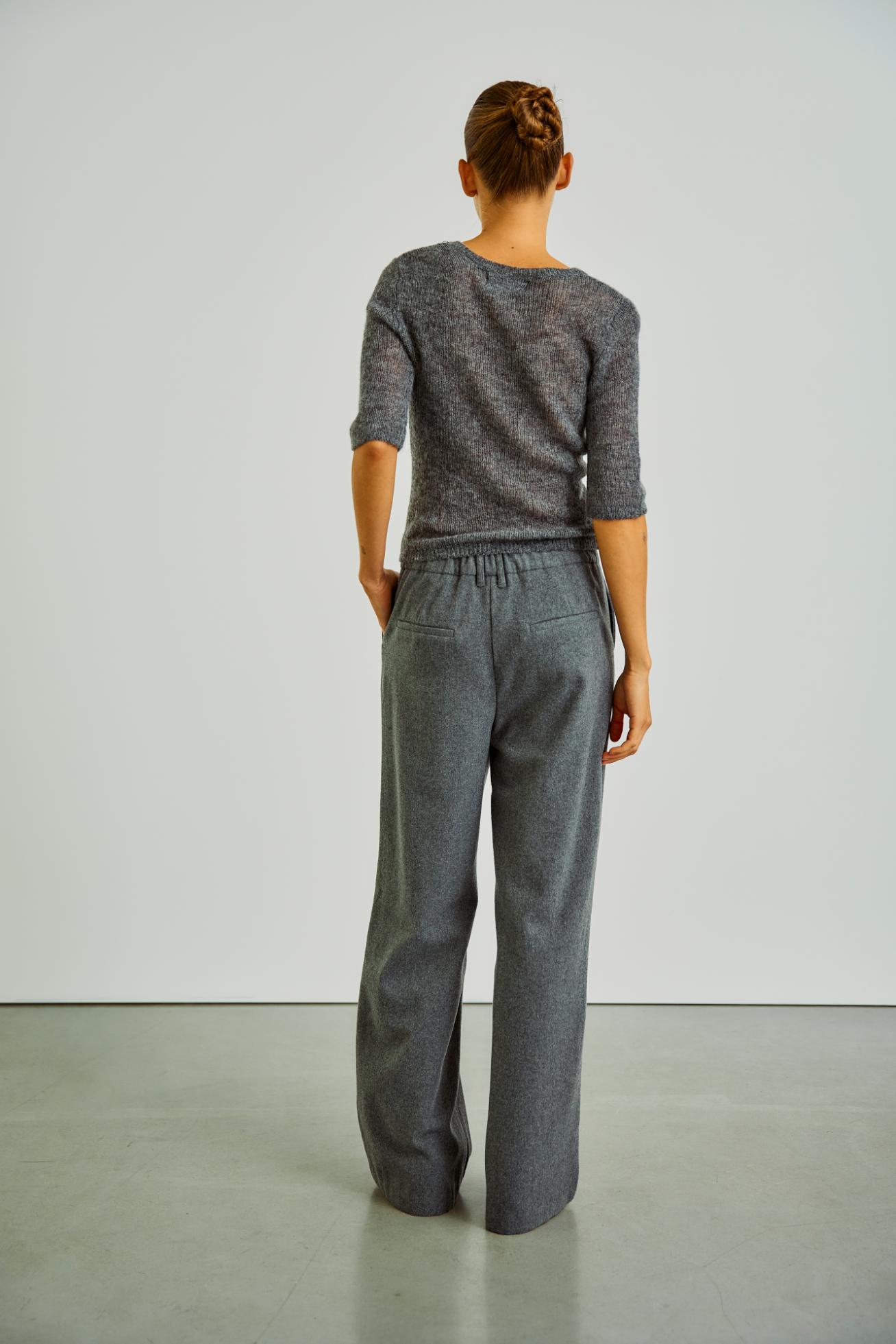 With Black Axelle Pullover in Anthrazit