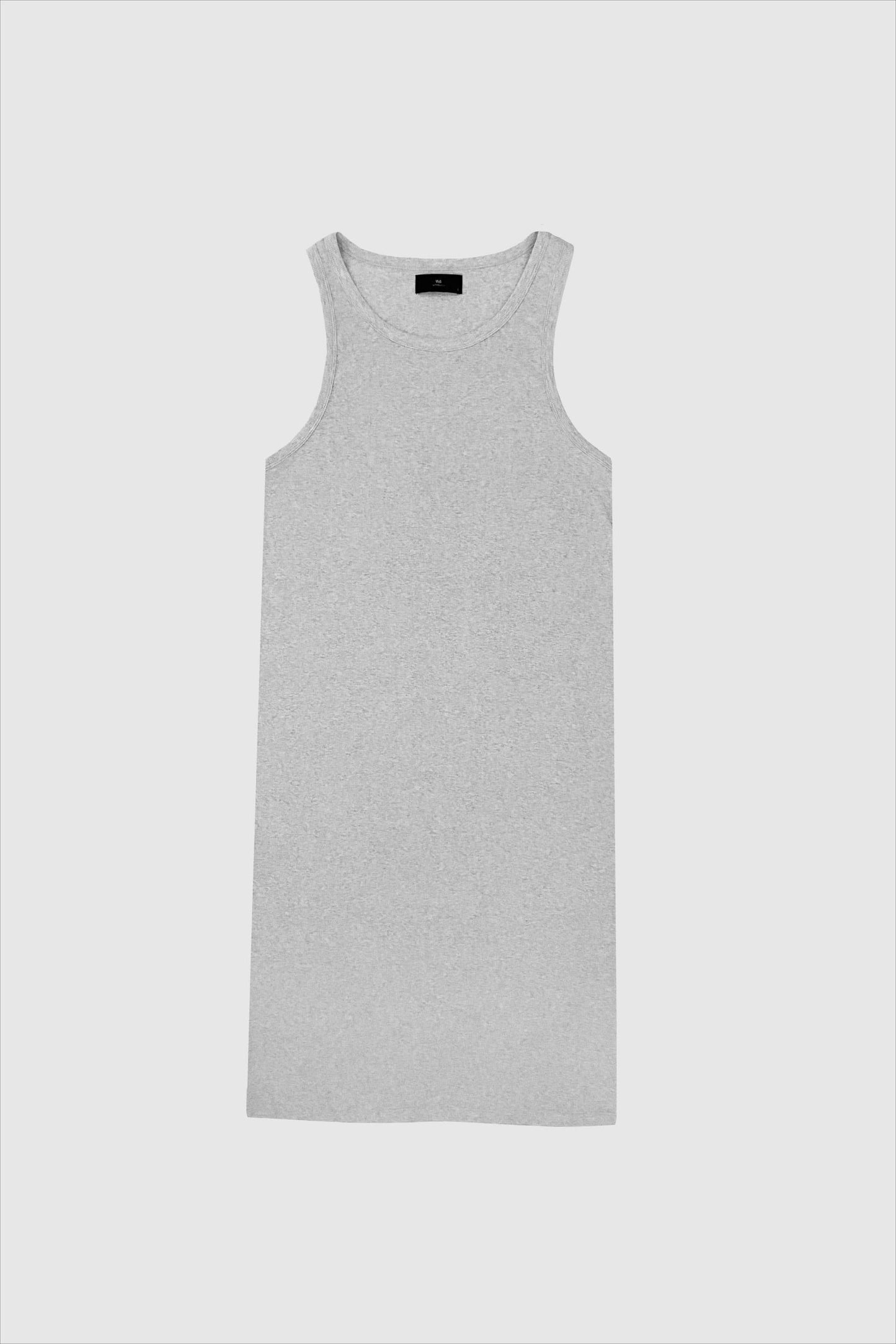 With Black Dordi Tank Kleid Grey Melange
