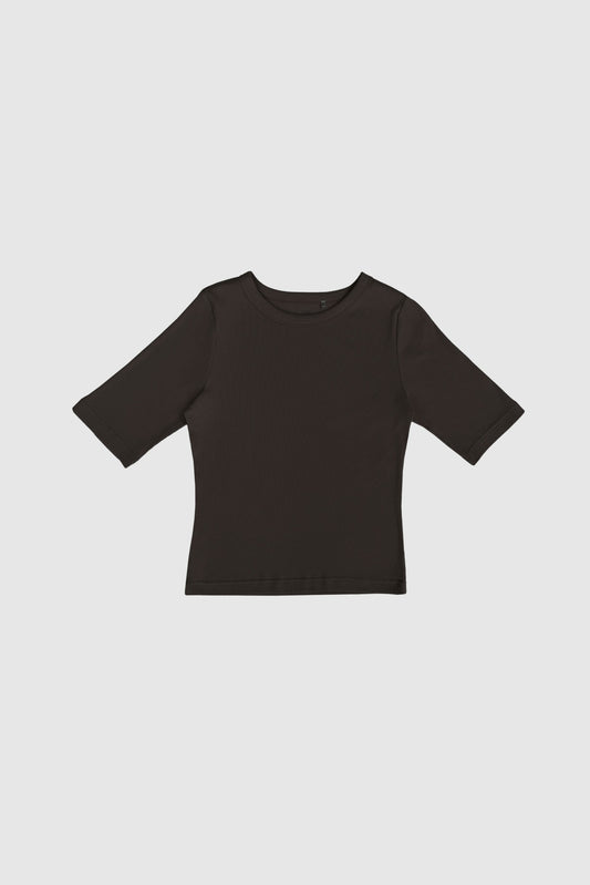 With Black Lulu Shirt Chocolate