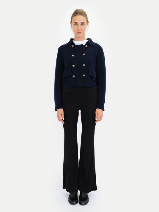 Anna v Berg Alva Cardigan in Deep Blue