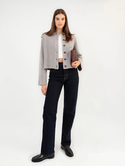 Anna v. Berg Lilly Cardigan in Fog