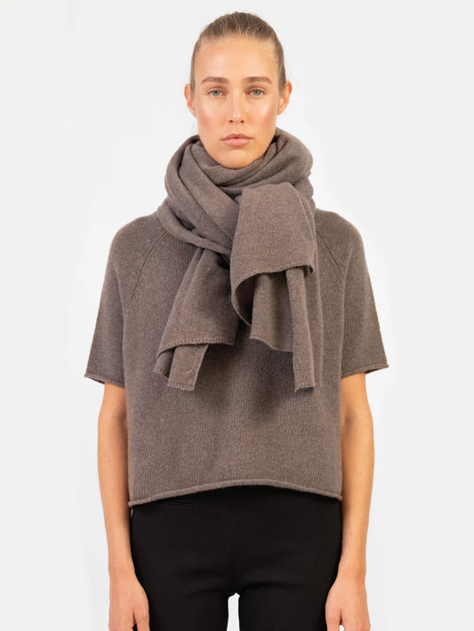 Anna v. Berg Carla Scarf in Nougat