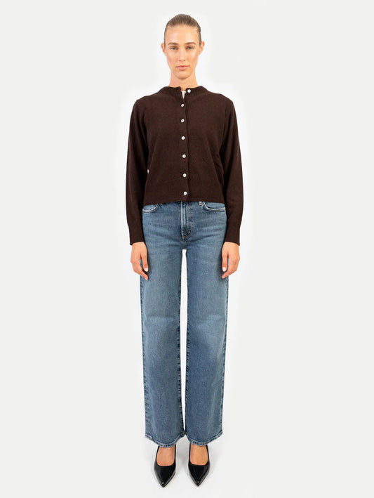 Anna v. Berg Clara Cardigan in Espresso