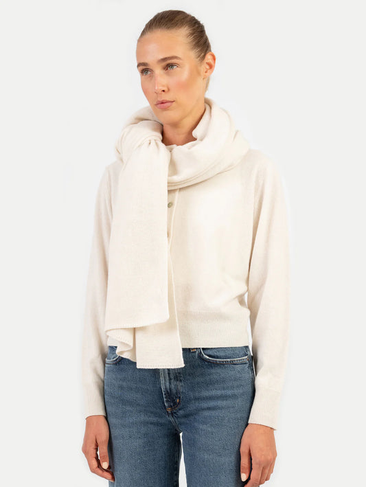 Anna v. Berg Carla Scarf in Vanille