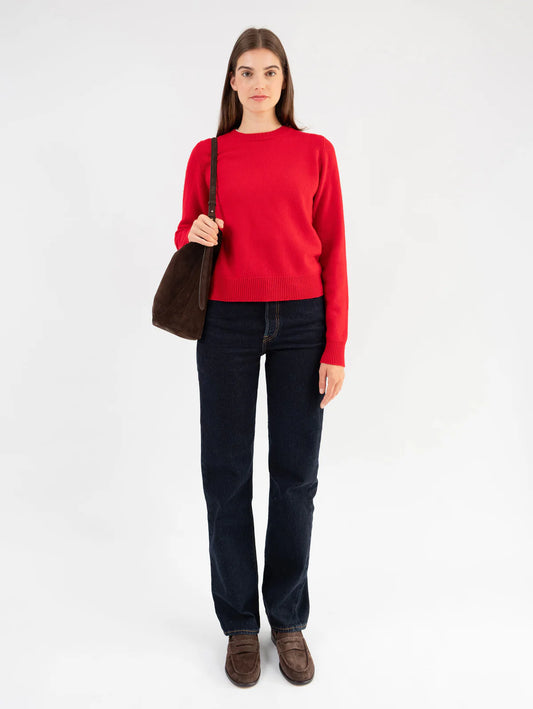 Anna v. Berg Theresa Sweater in Flame