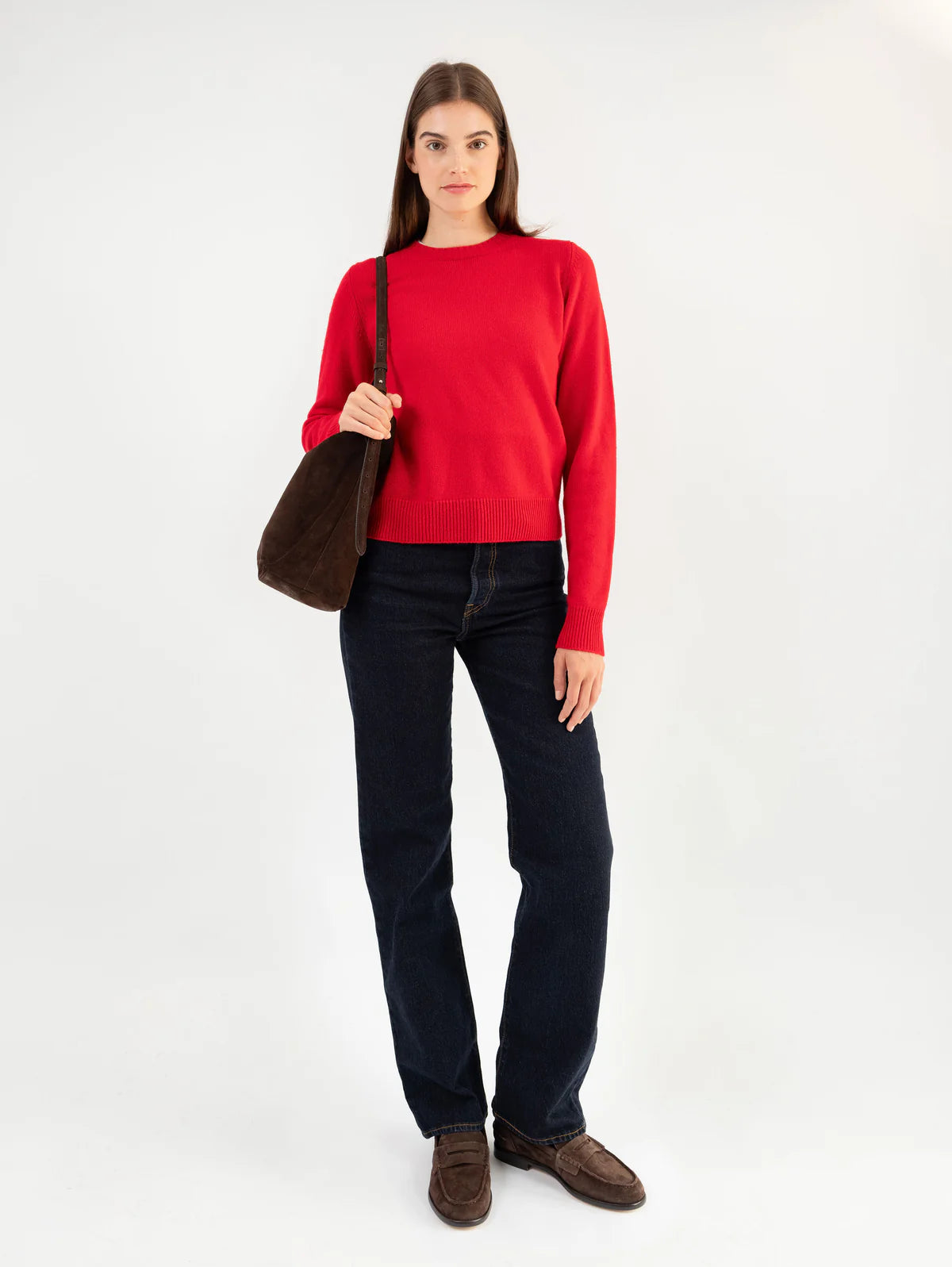 Anna v. Berg Theresa Sweater in Flame