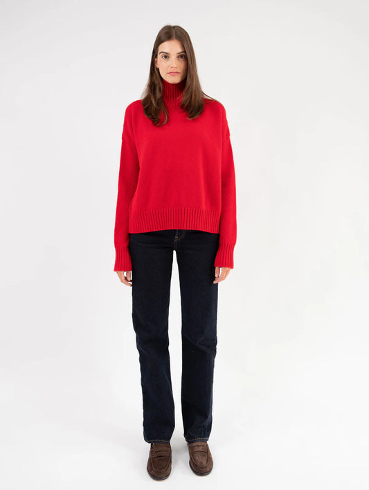 Anna v. Berg Emma Sweater in Flame