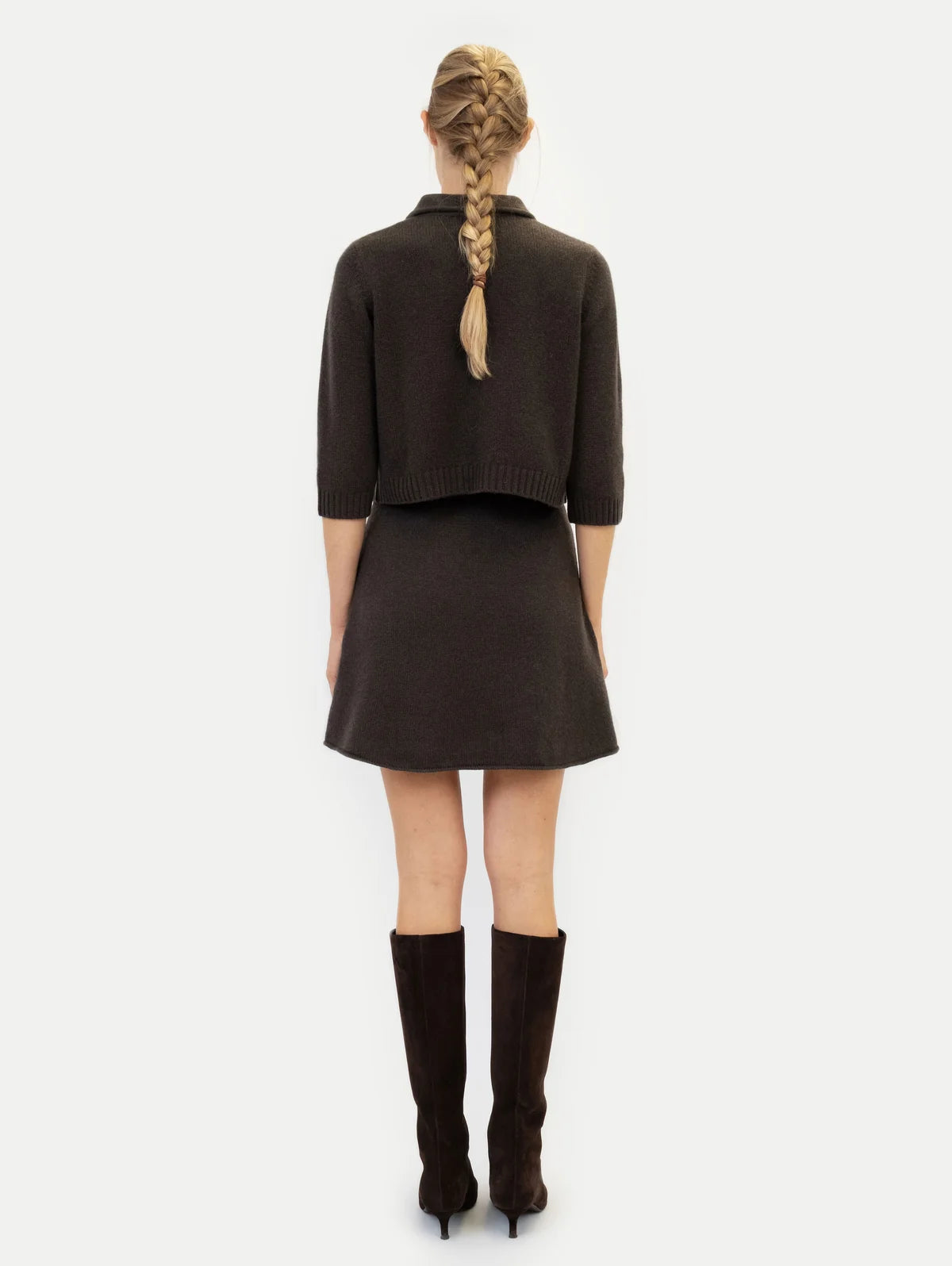 Anna v Berg Laura Skirt in Chocolate