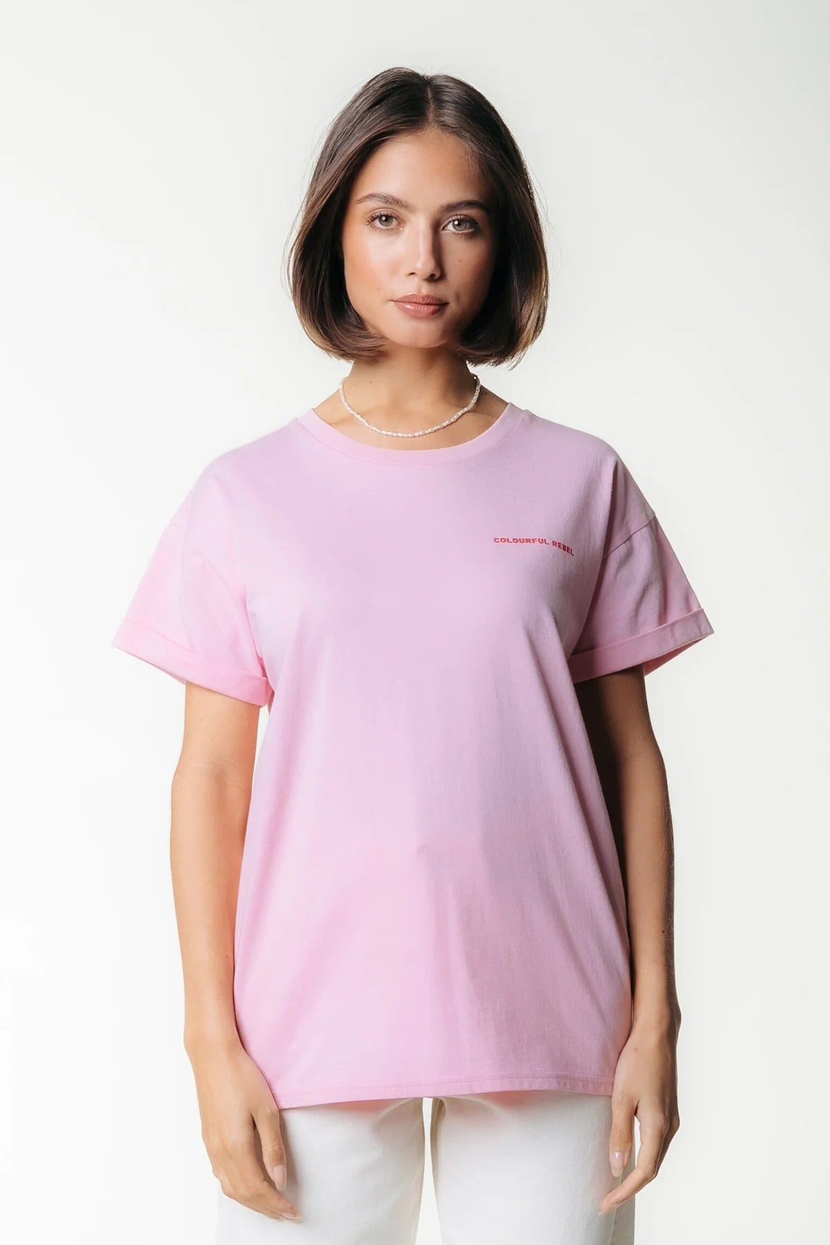 Colourful Rebel Summer T-Shirt in Rosa