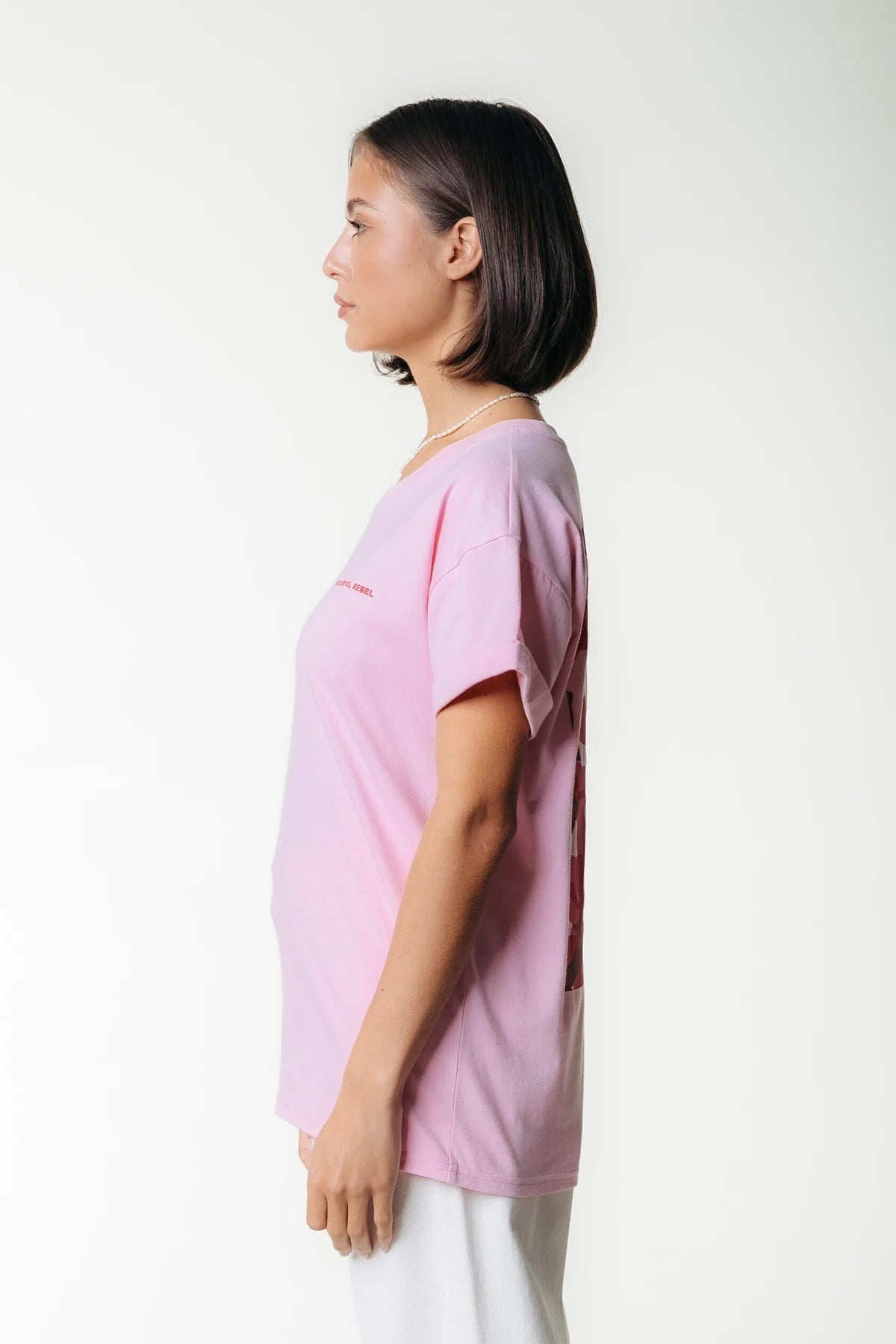 Colourful Rebel Summer T-Shirt in Rosa