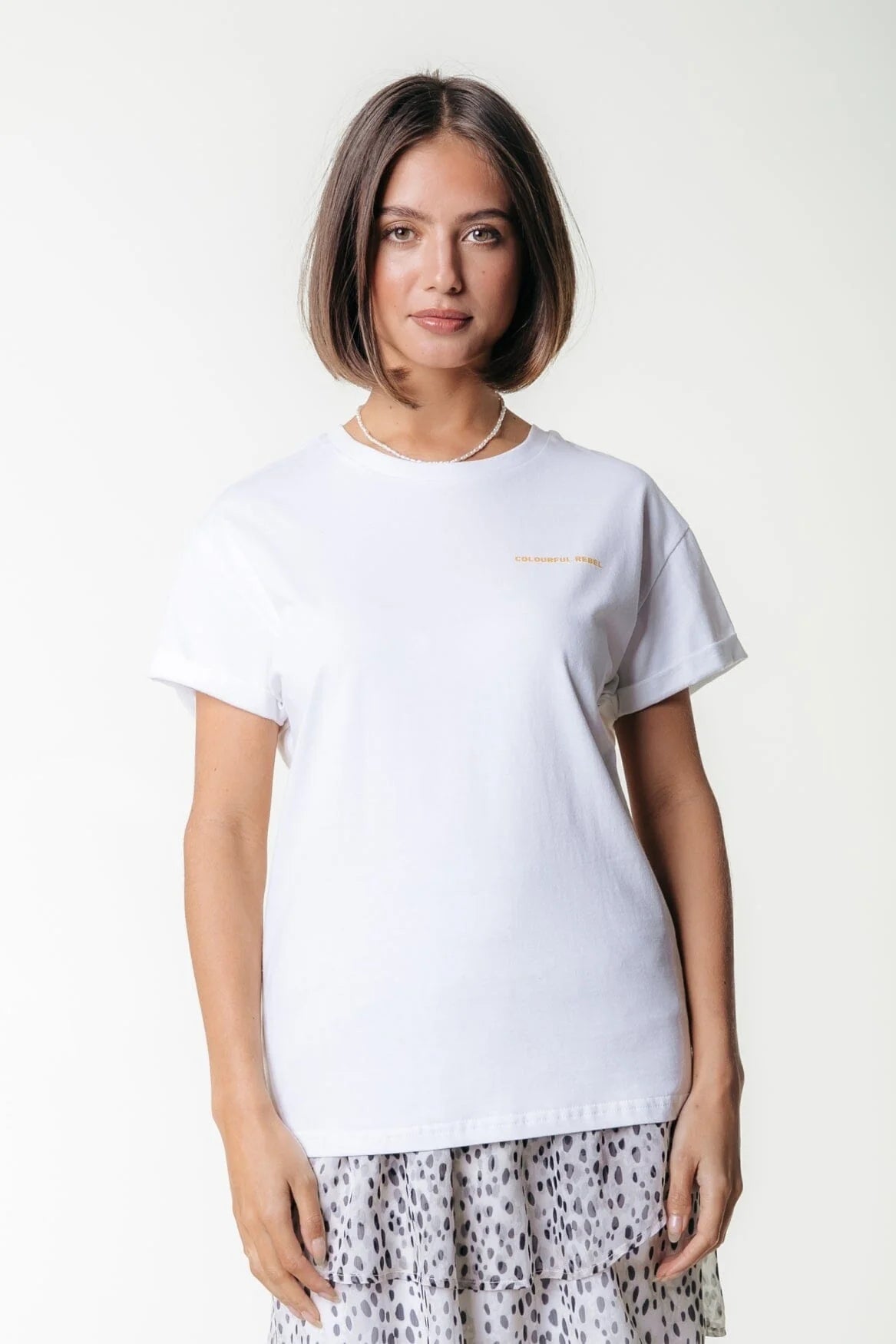 Colourful Rebel Summer T-Shirt in Weiß