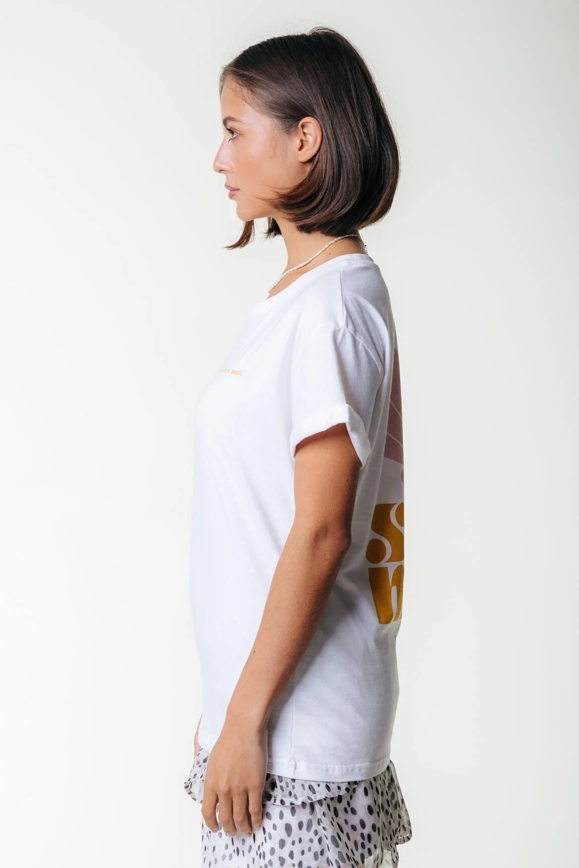 Colourful Rebel Summer T-Shirt in Weiß