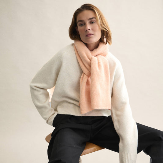Le Bonnet Schal Peach