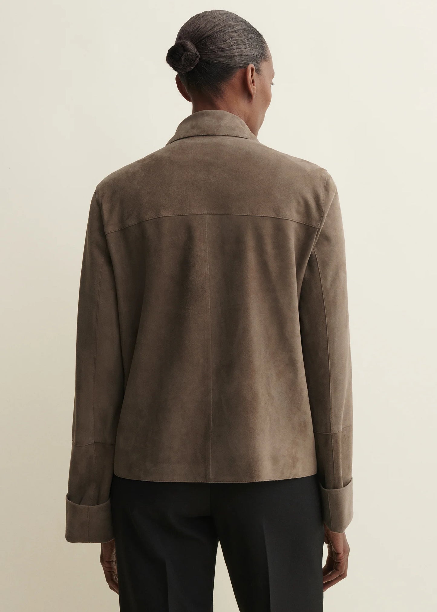 Arma Lederjacke Ella in Taupe