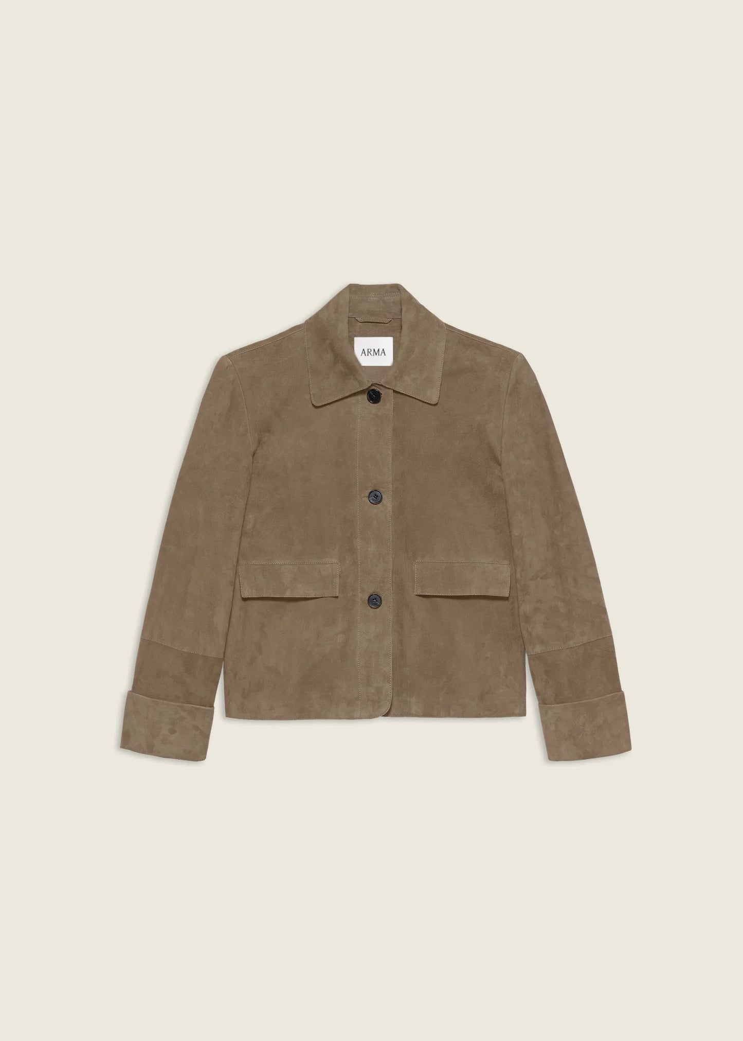 Arma Lederjacke Ella in Taupe