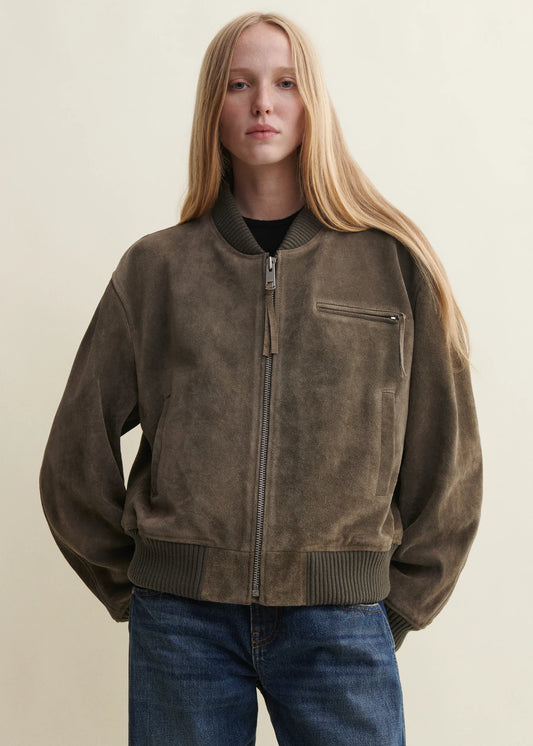 Arma Leder Elysa Lederjacke in Soil
