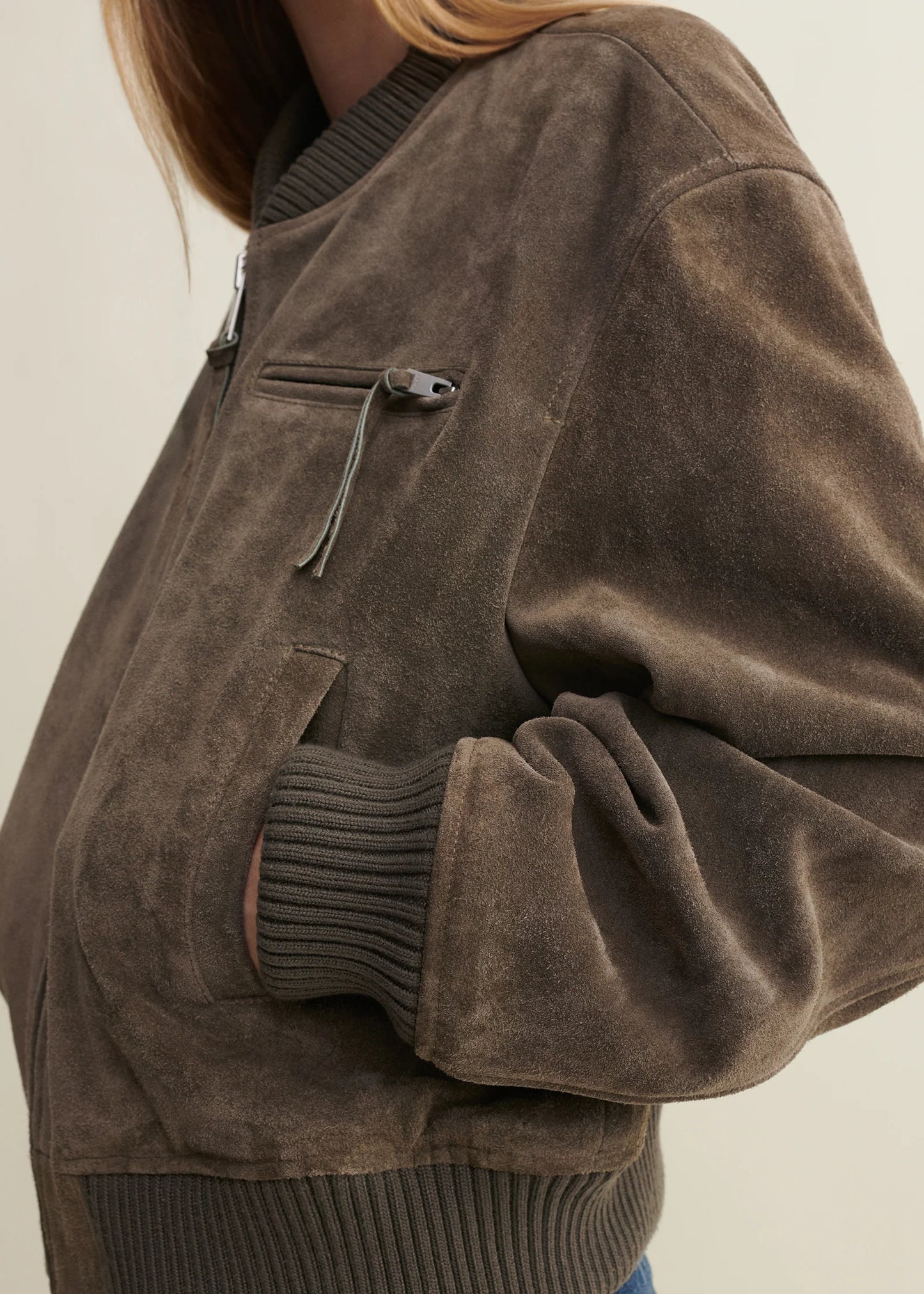 Arma Leder Elysa Lederjacke in Soil