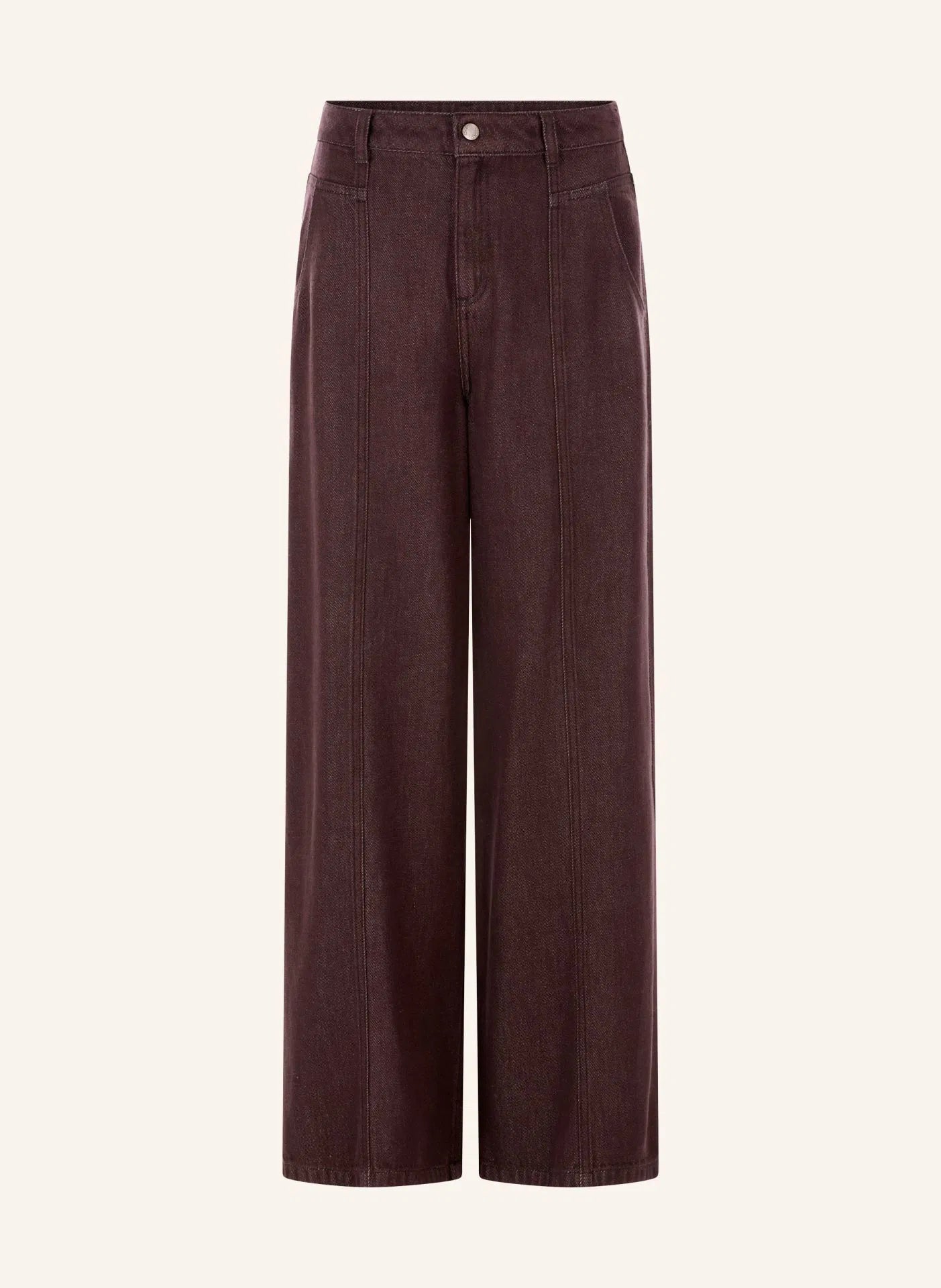 Malej Hose in Burgund