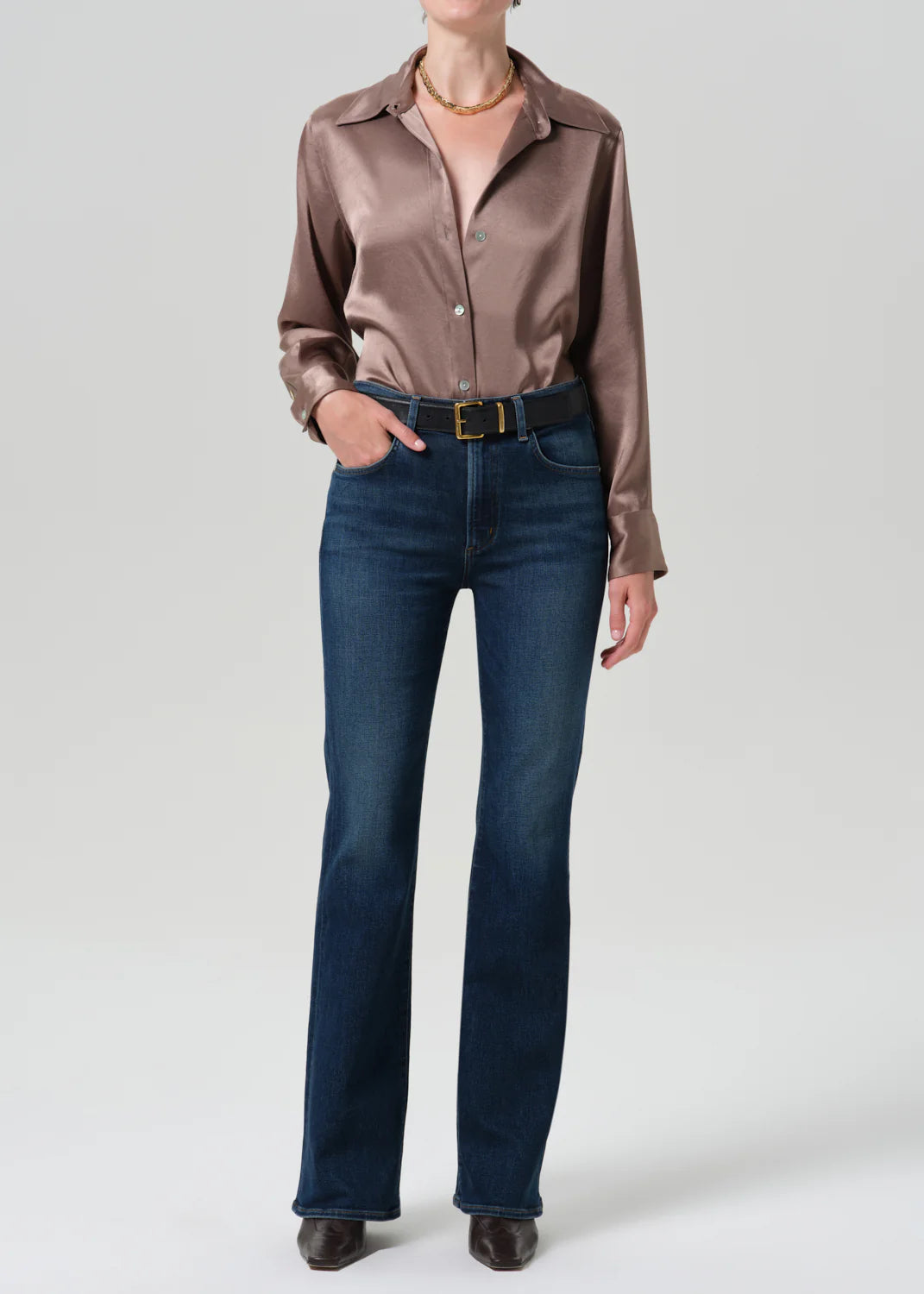 Citizens of Humanity Lilah High Rise Bootcut in Mondlicht