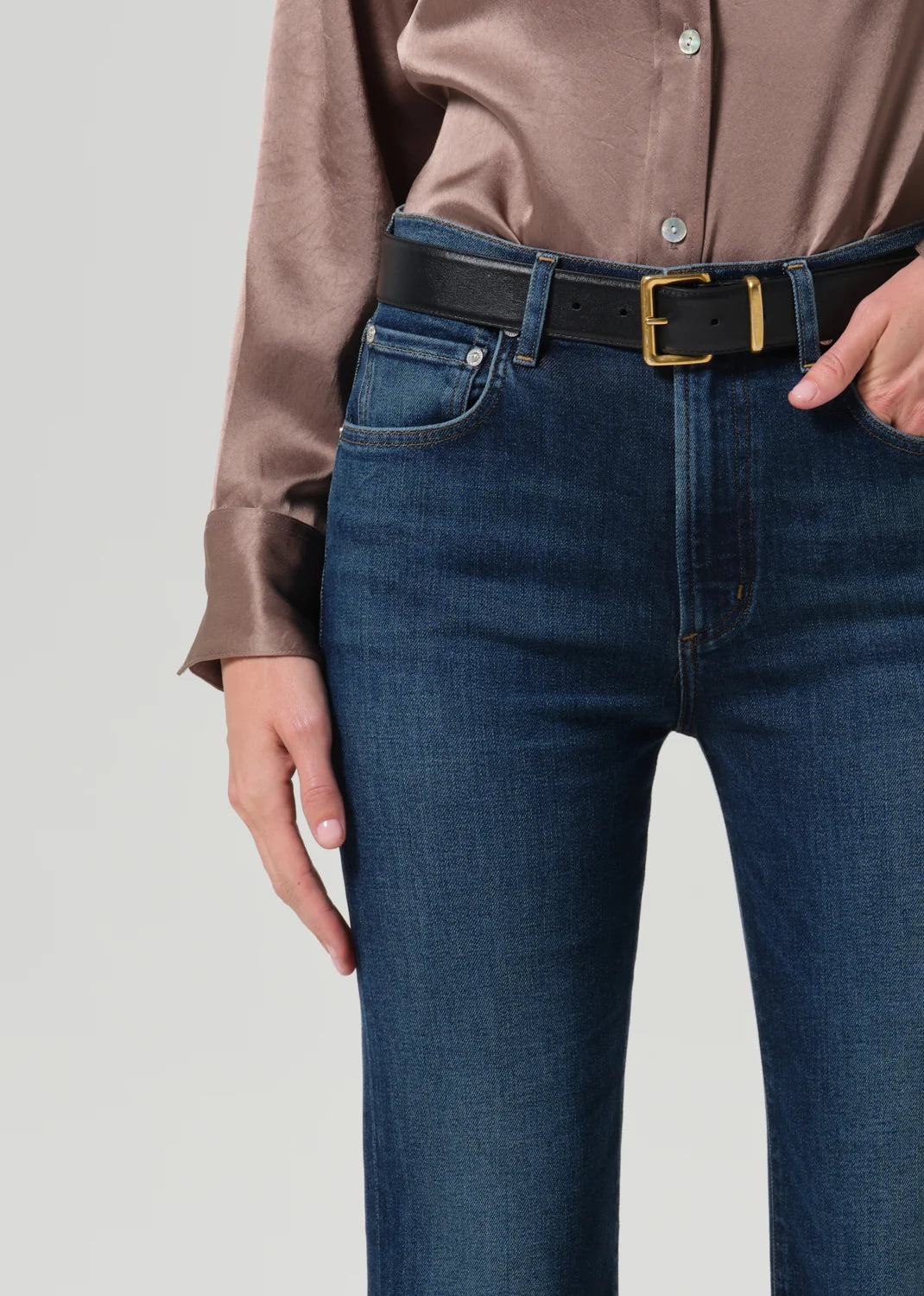 Citizens of Humanity Lilah High Rise Bootcut in Mondlicht