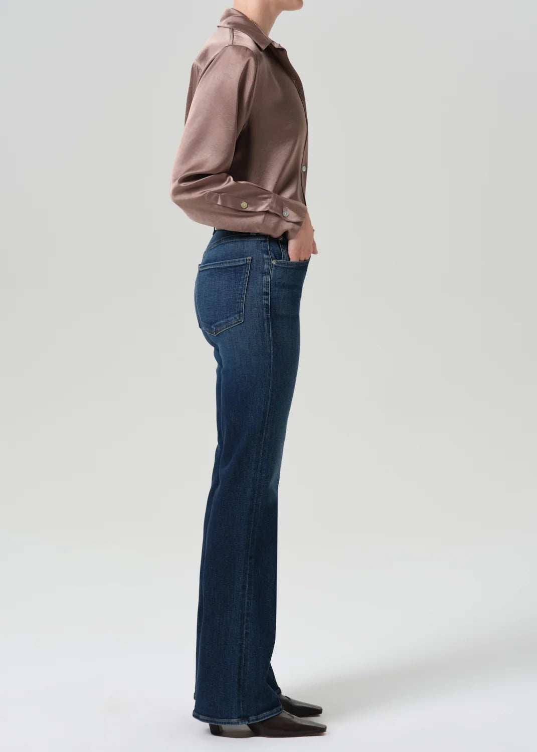 Citizens of Humanity Lilah High Rise Bootcut in Mondlicht