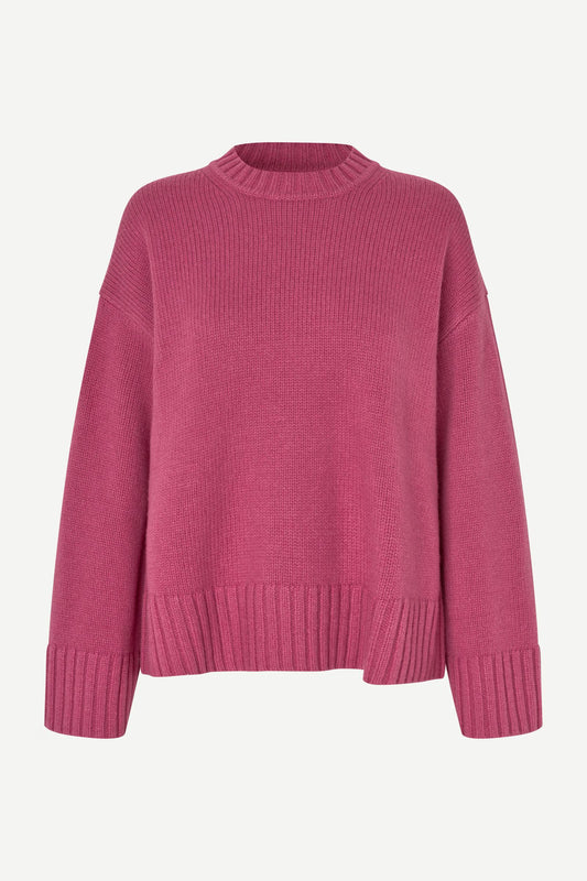 Samsoe Samsoe Sakeiku Sweater in Beere