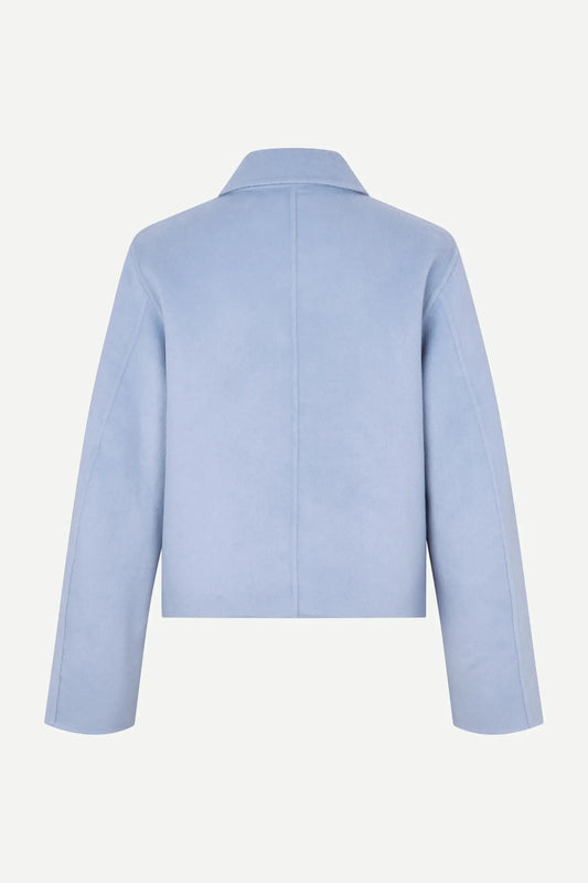 Samsoe Samsoe Saholly Jacke in Sky Blue