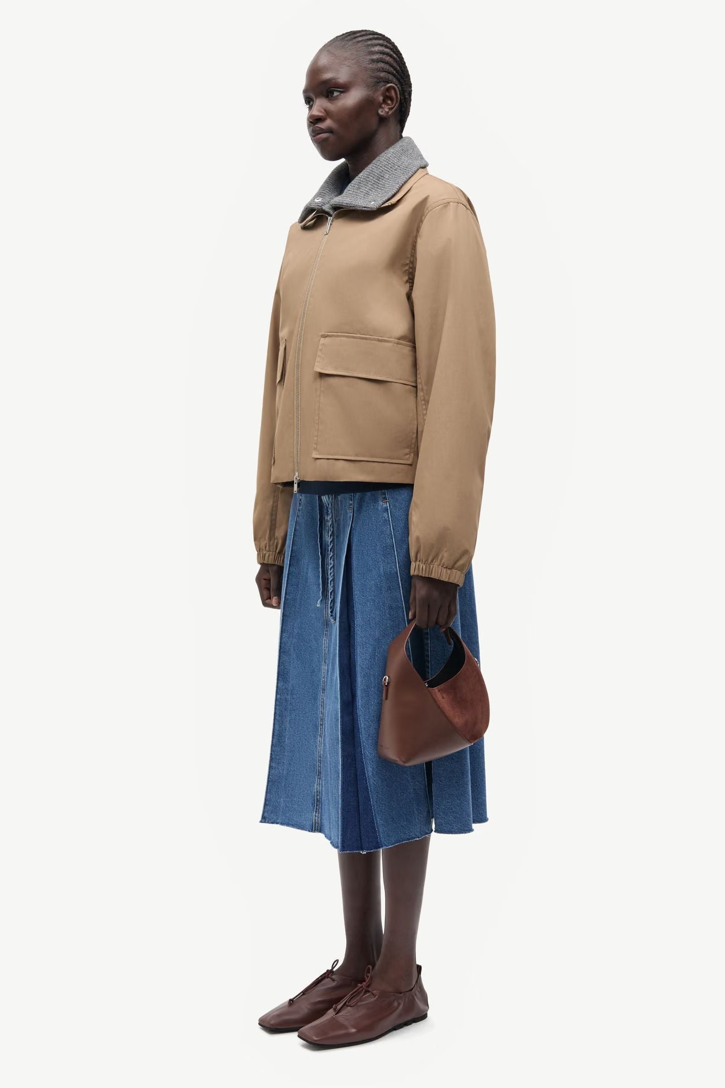 Samsoe Samsoe Sabianca Jacke in Salute