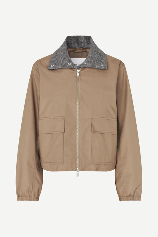 Samsoe Samsoe Sabianca Jacke in Salute