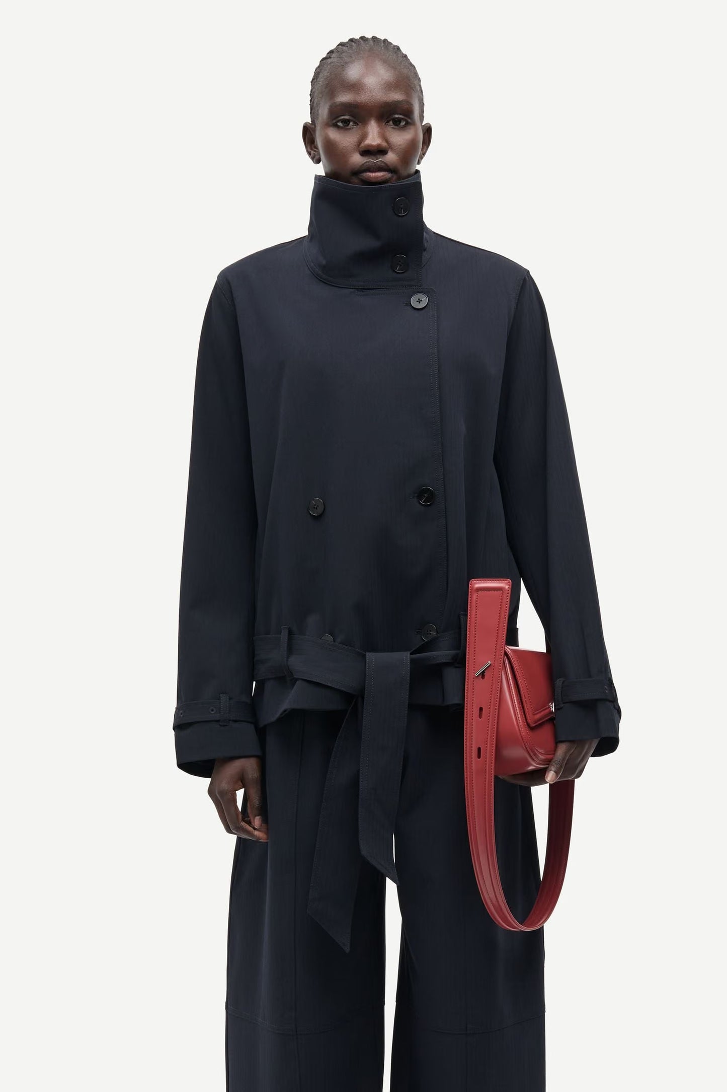 Samsoe Samsoe Sabianca Jacke in Navy