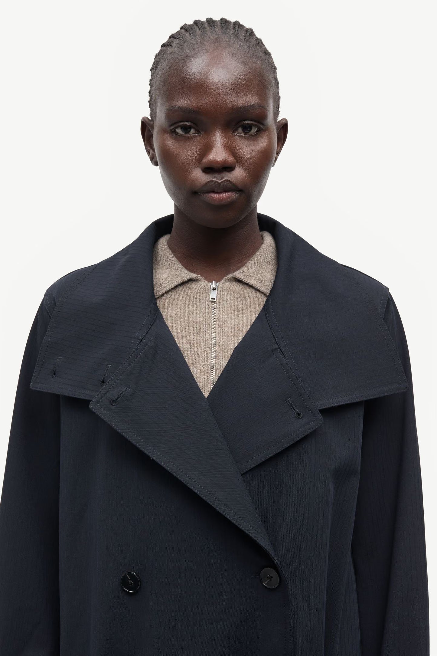 Samsoe Samsoe Sabianca Jacke in Navy