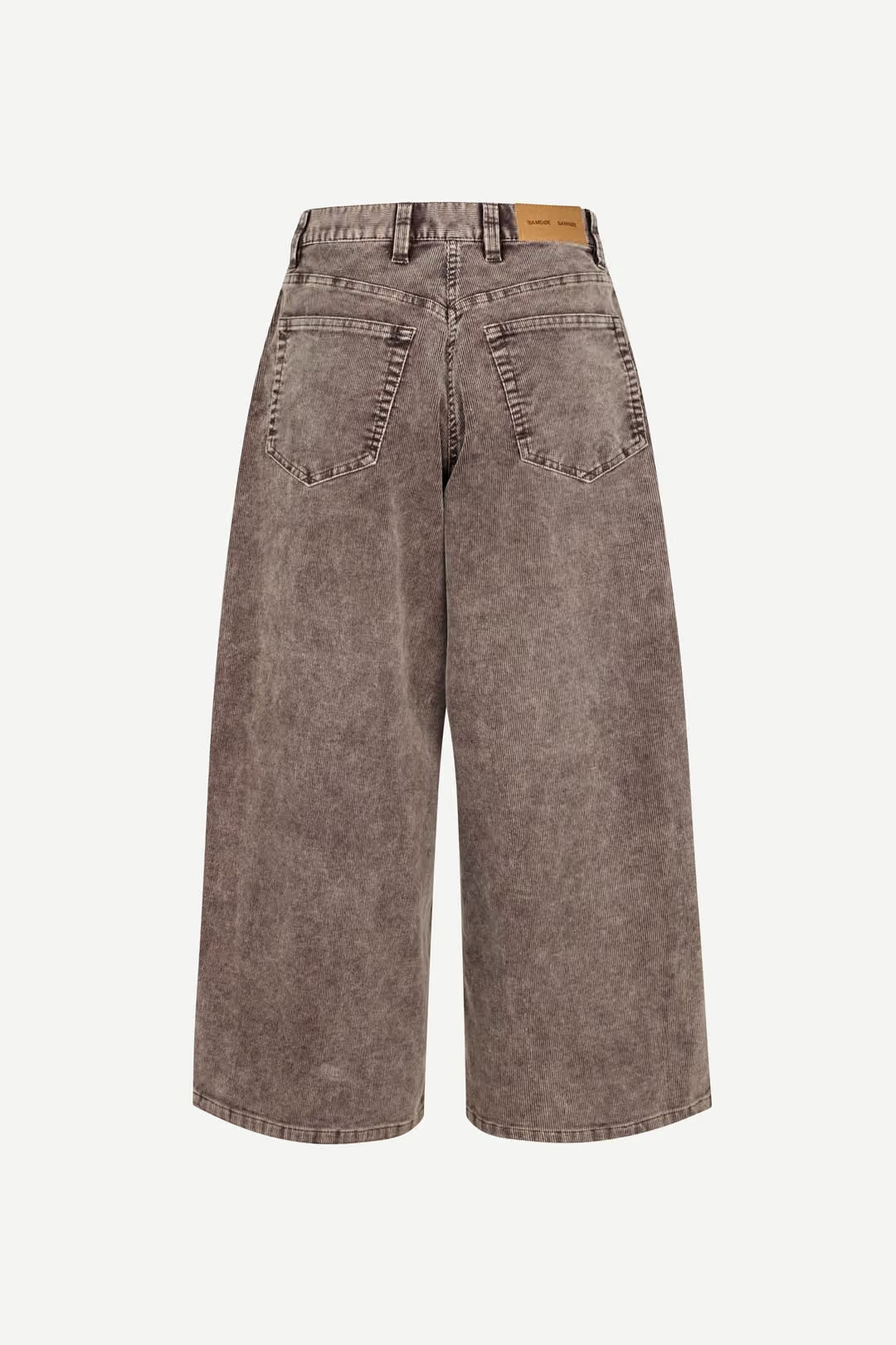 Samsoe Samsoe Saharper Culotte Cord in Washed Beige