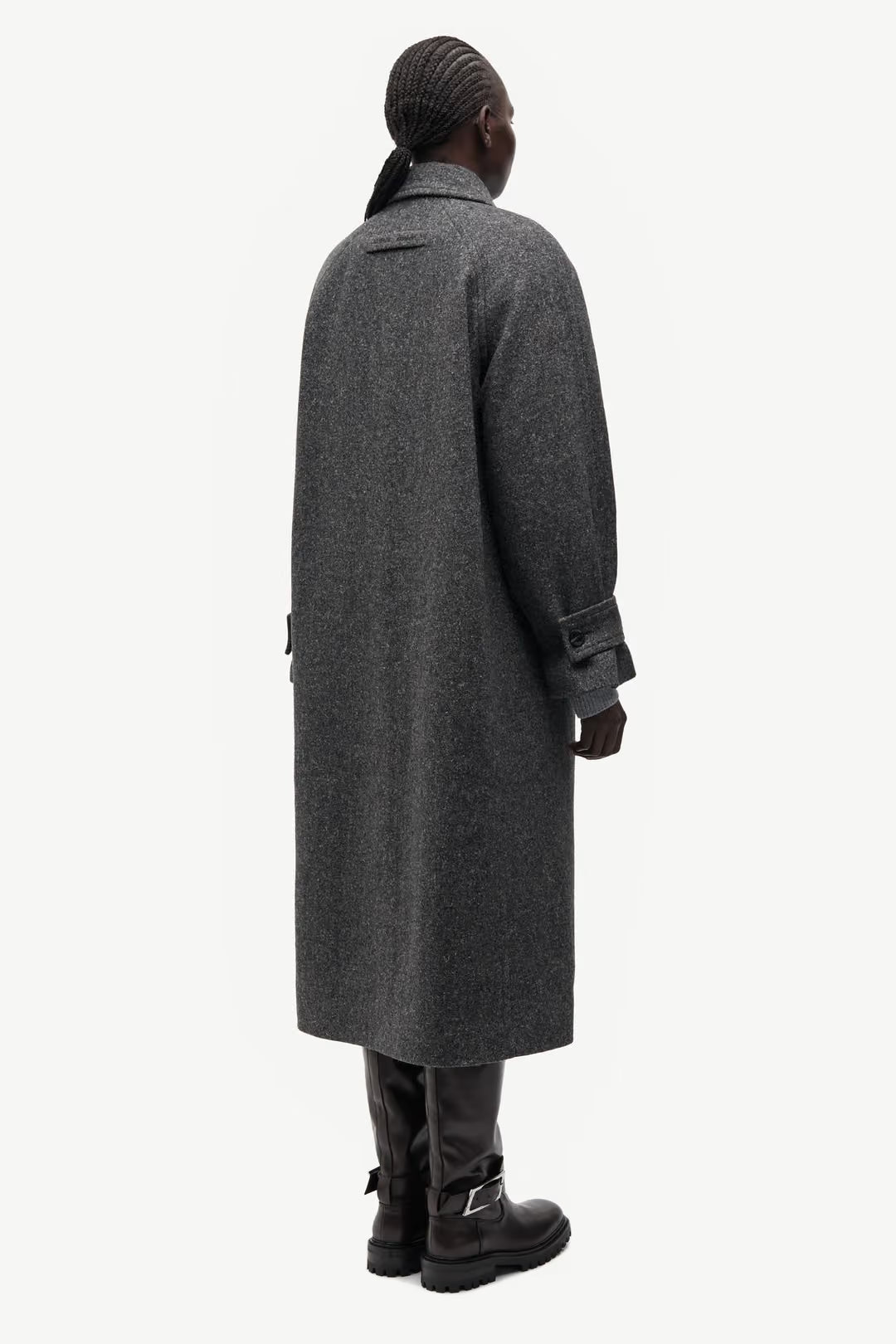 Samsoe Samsoe Saalma Coat in Anthrazit