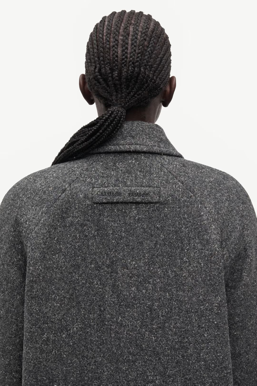 Samsoe Samsoe Saalma Coat in Anthrazit