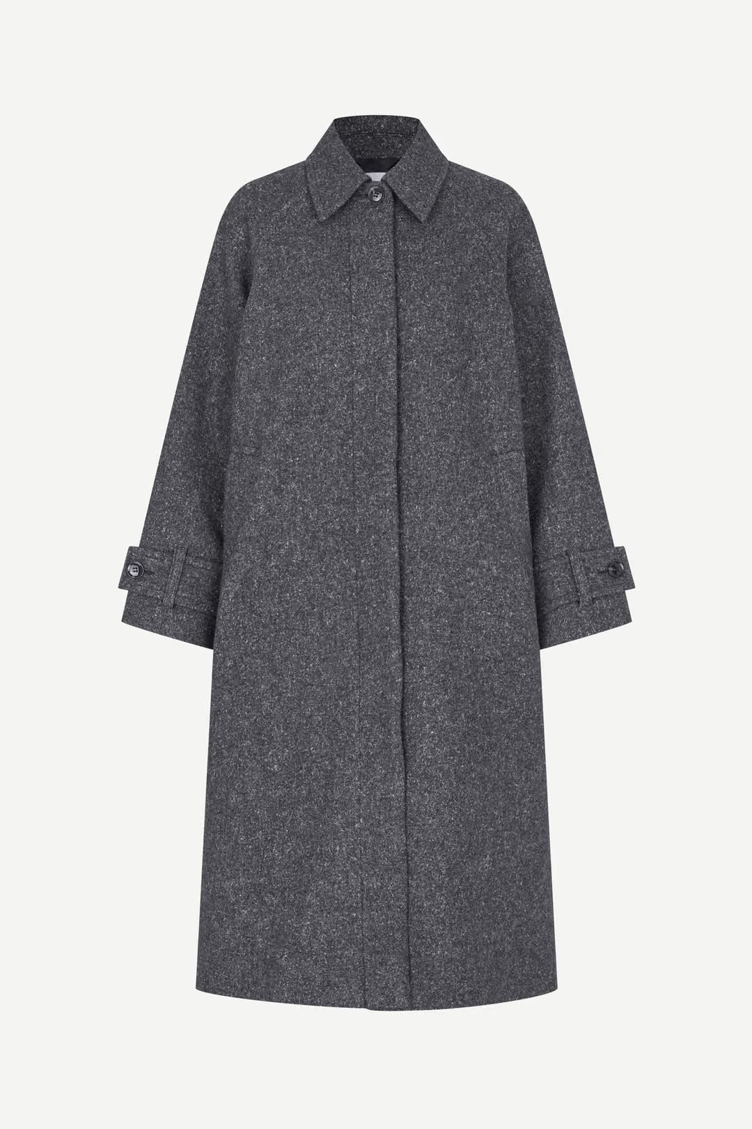 Samsoe Samsoe Saalma Coat in Anthrazit