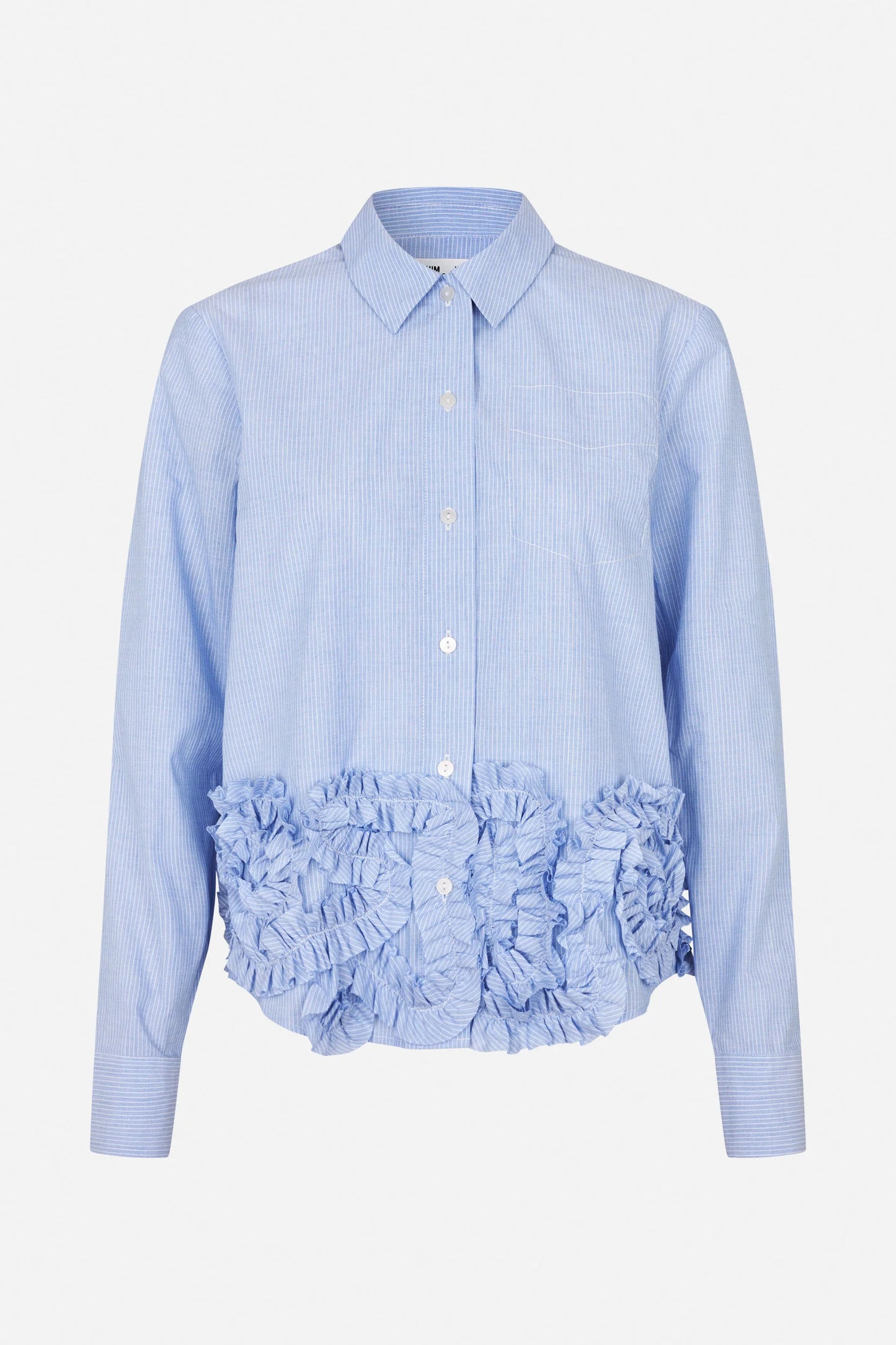 Baum und Pferdgarten Mariel Bluse Hellblau Gestreift