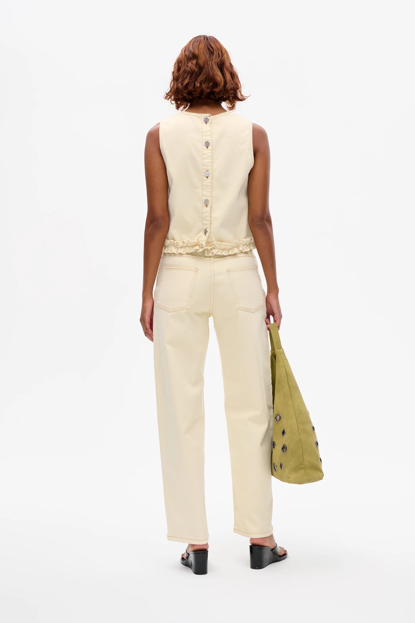 Baum und Pferdgarten Madie Jeansbluse Sand