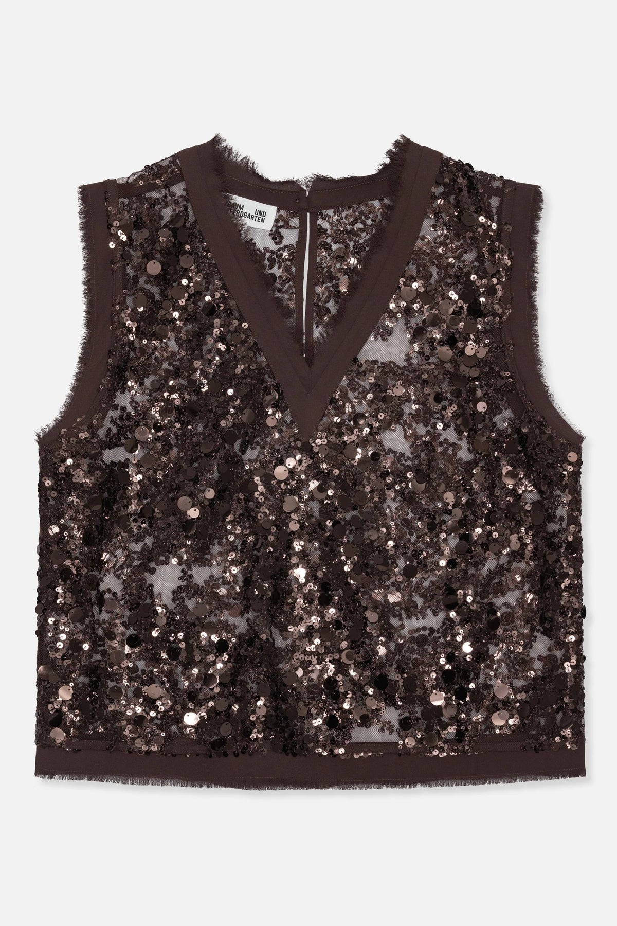 Baum und Pferdgarten Manire Top in Schoko Glitter