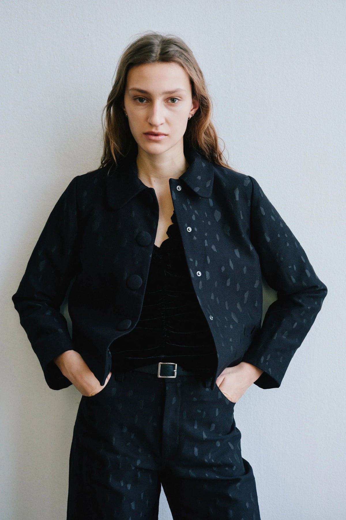 Baum und Pferdgarten Jacke Bonna Black Dots