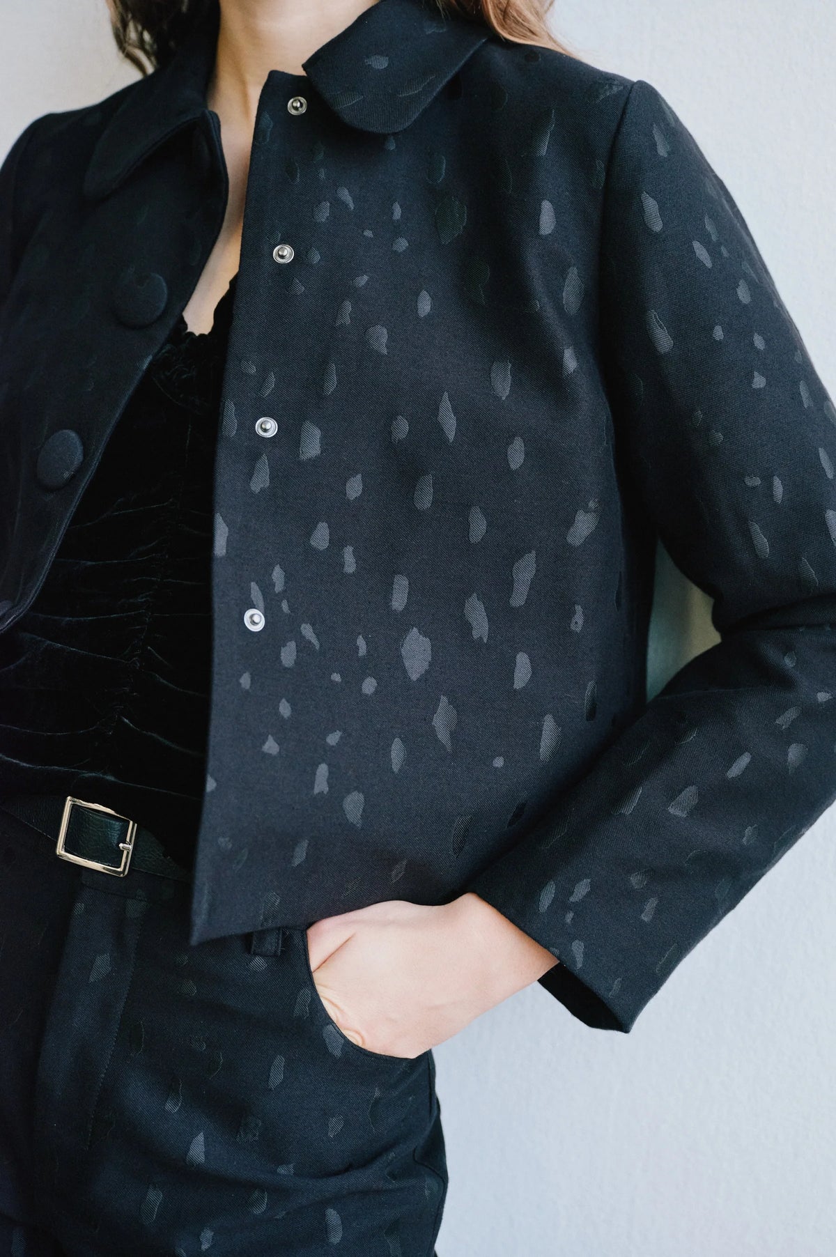 Baum und Pferdgarten Jacke Bonna Black Dots
