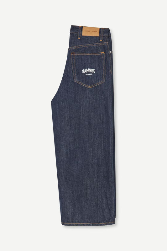 Samsoe Samsoe Saharper Culotte in Dark Denim