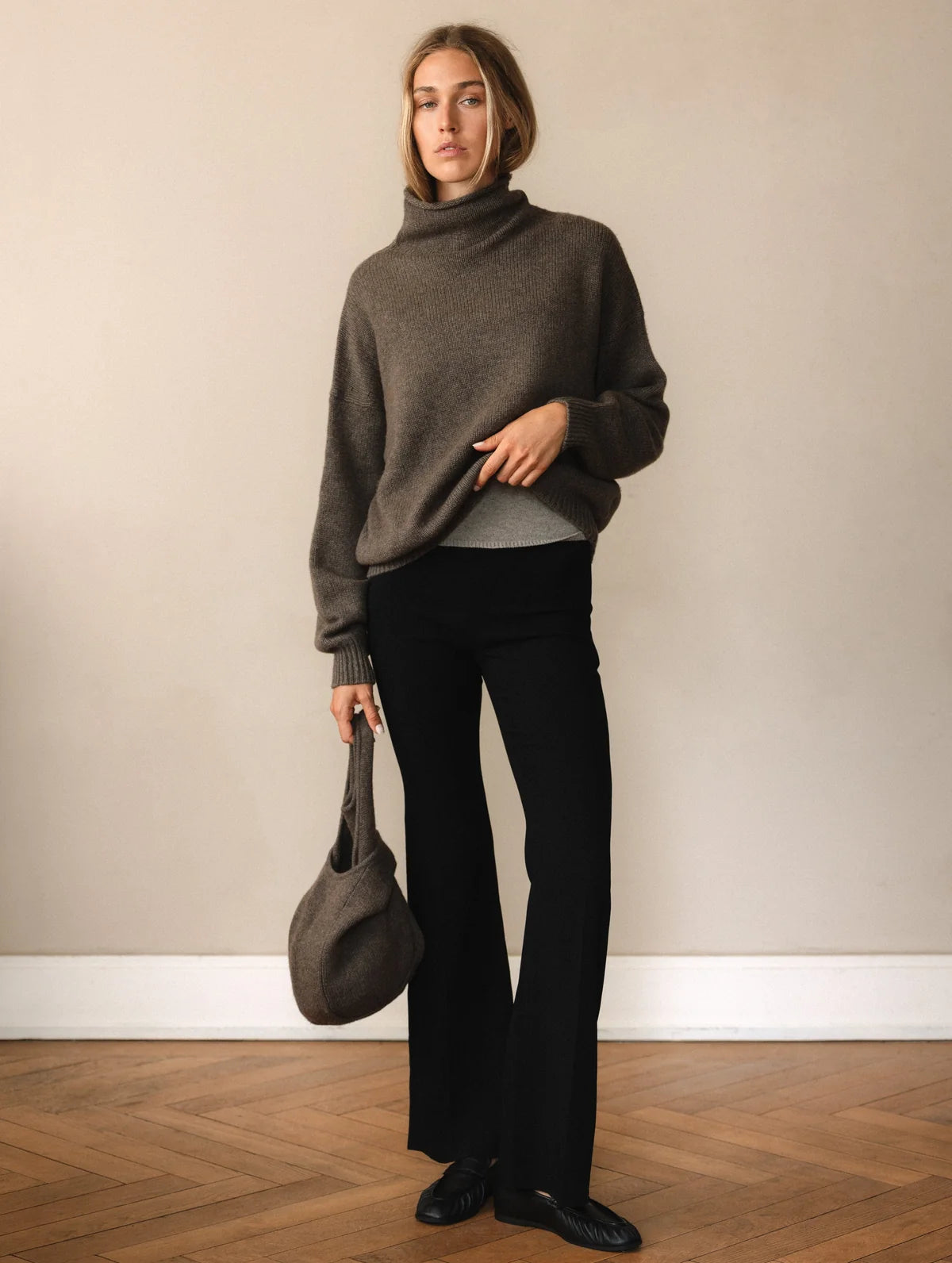 Anna v. Berg Katy Pullover in Soft Nougat