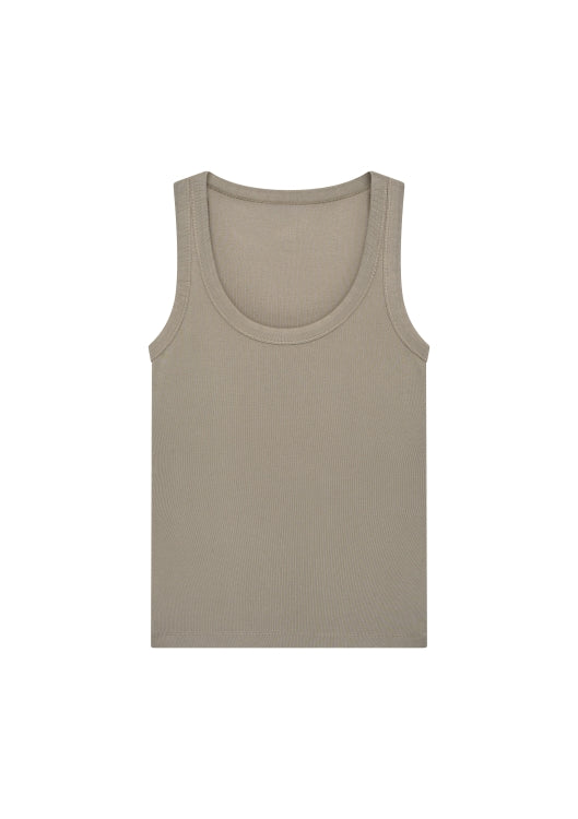 Club L' Avenir Juniper Top in Earth Taupe