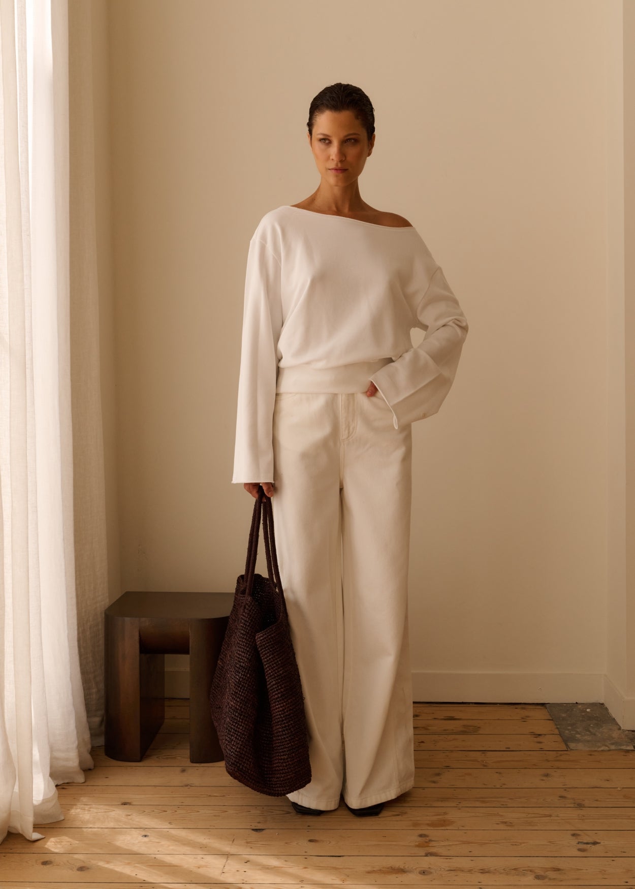 Club L' Avenir Cleo Sweater White