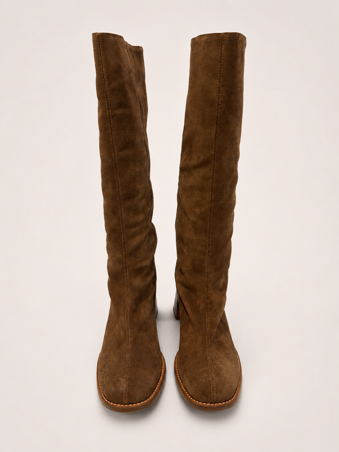 Billibi Wildleder Stiefel in Hellbraun