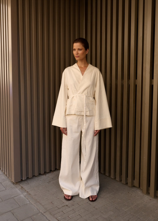 Club L' Avenir Solange Jeans Ecru