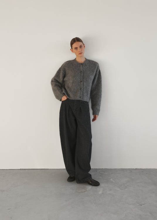 Club L'Avenir Cardigan in Grey Melange