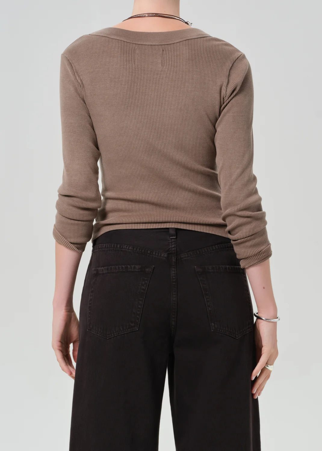 Citizens of Humanity Varra Shirt in Cocoa